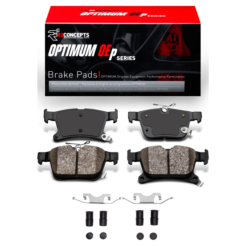 Chrysler Grand Caravan Brake Pads - Rear - R1 Concepts - Optimum OE - `17-`24 Chrysler Grand Caravan Brake Pads - Rear - R1 Concepts - Optimum OE - `17-`24